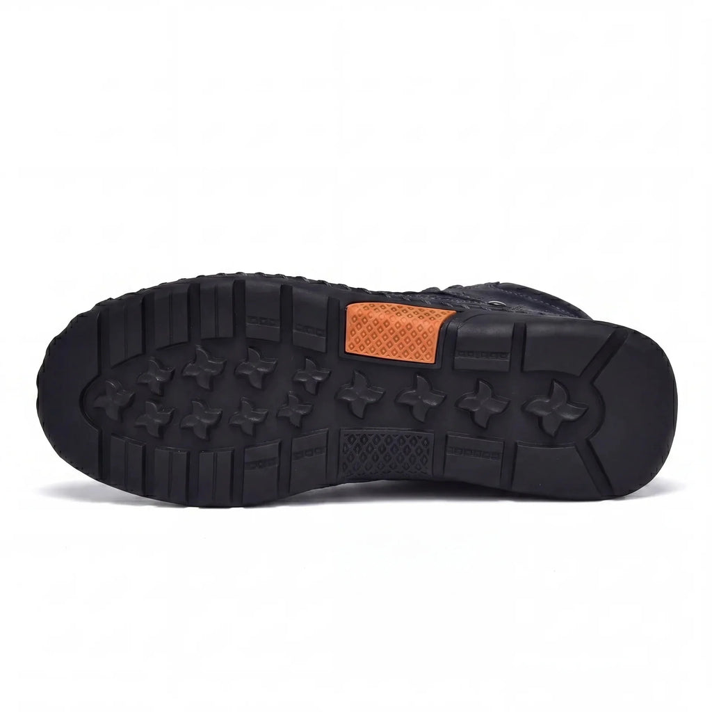 Bottes Barefoot Tout-Terrain Cuir Vegan Imperméable Semelle Vulcanisée