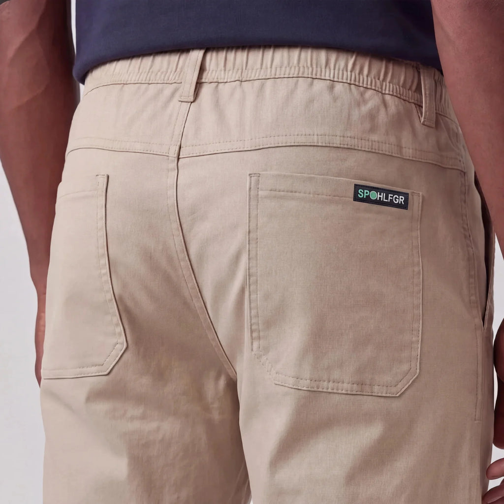 Pantalon Cargo Confortable Élastique à Grandes Poches