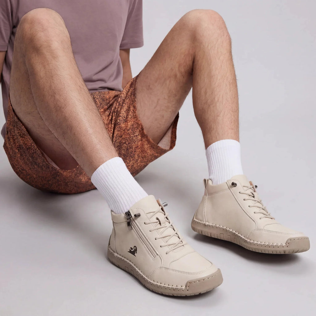 Sneakers Zippées Orthopédiques Confort Quotidien Respirantes